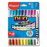 Flomasteri Maped Color'Peps Duo 1/10 Art. 847010