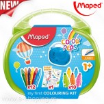 Flomasteri i voštane boje Maped set pvc box Art. 897416